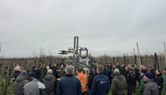 Veel aandacht voor demonstratie mechanisch snoeien